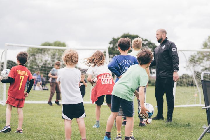 Soccer Stars coaching photo